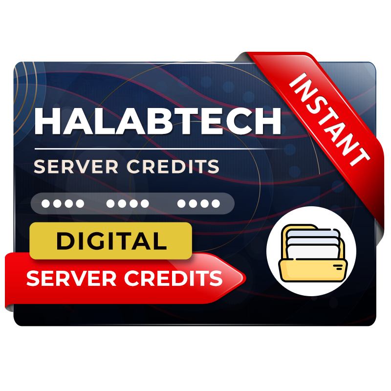 HalabTech Support Credits Any Quantity