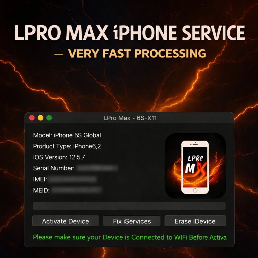 Lpro Max hello bypass iPads till 2017 instant activation ( Check description Models )