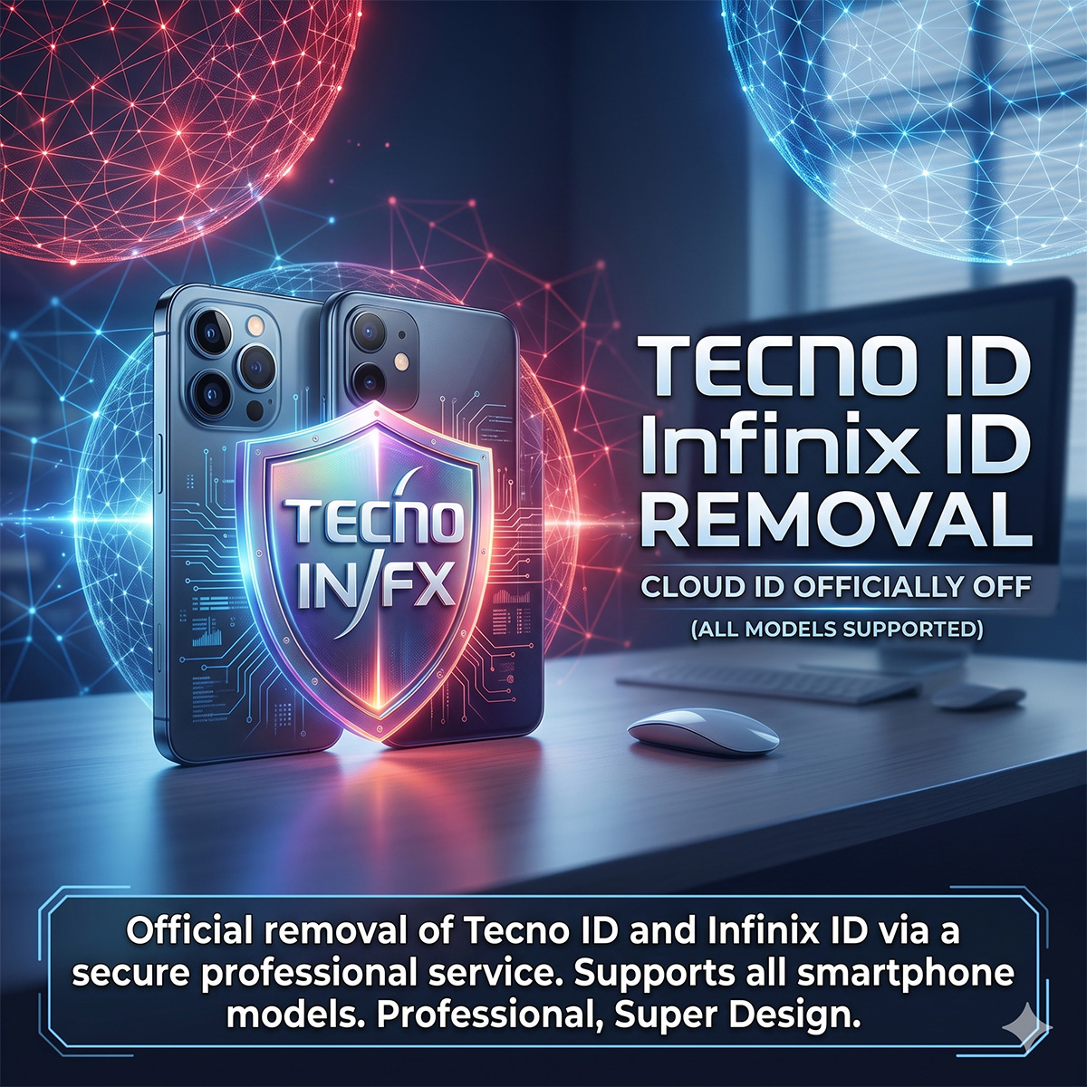 #1 Tecno ID / Infinix ID Removal - Cloud ID Officially OFF (All Models Supported)